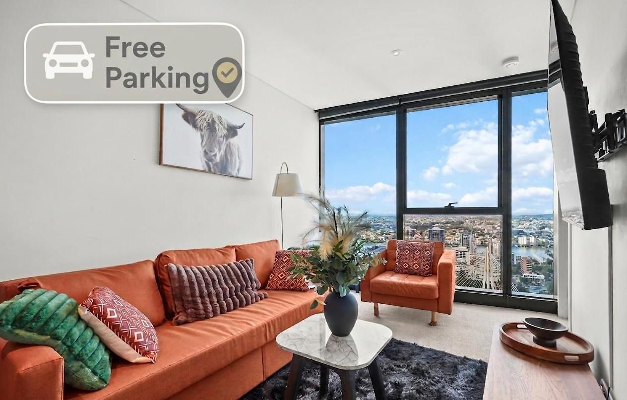 Level 43 Water Views - 2br - Sleeps 6 & Baby Brisbane