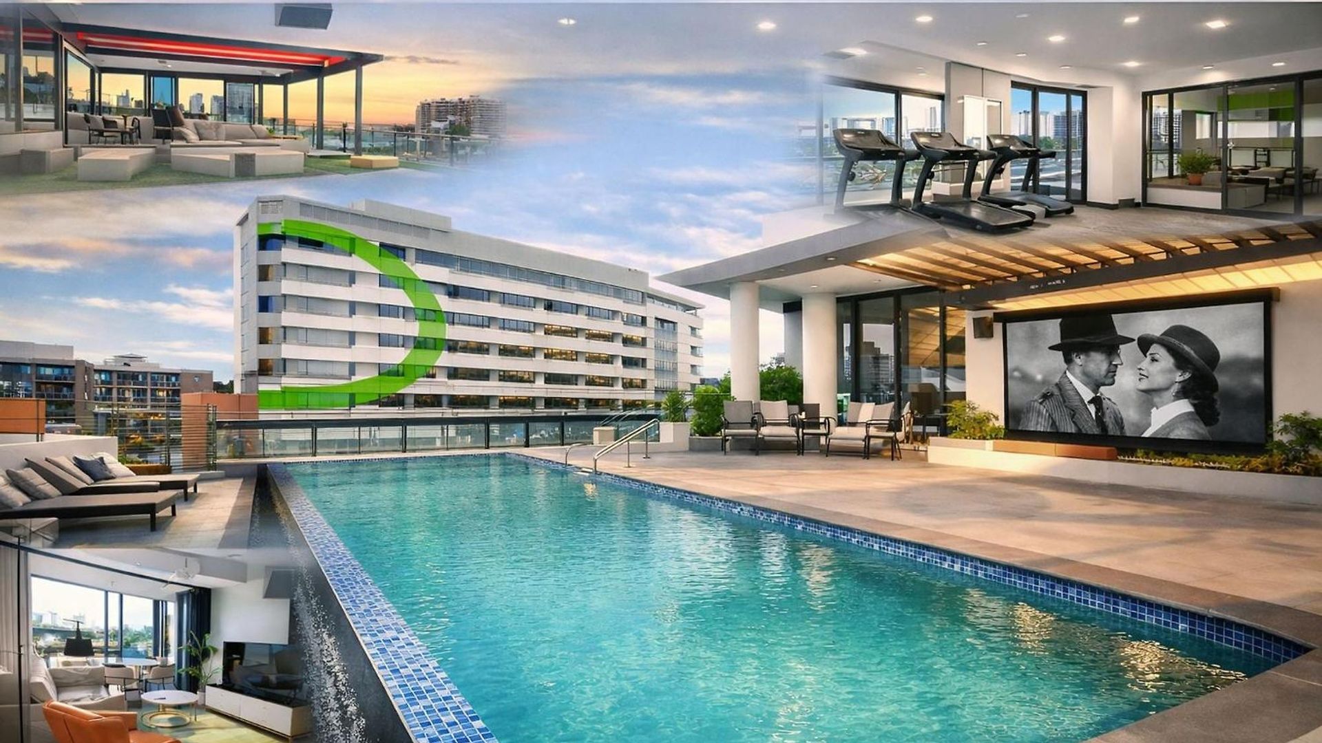 Apartment Luxe-valley 2br 2bath Infinity Pool Brisbane