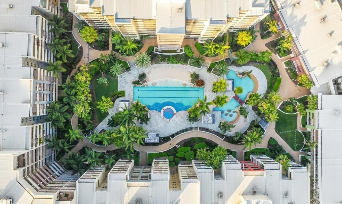 2br - Lagoon Pool Gym - Sleeps 6 - Baby Equipped - Free Parking Apartment Brisbane