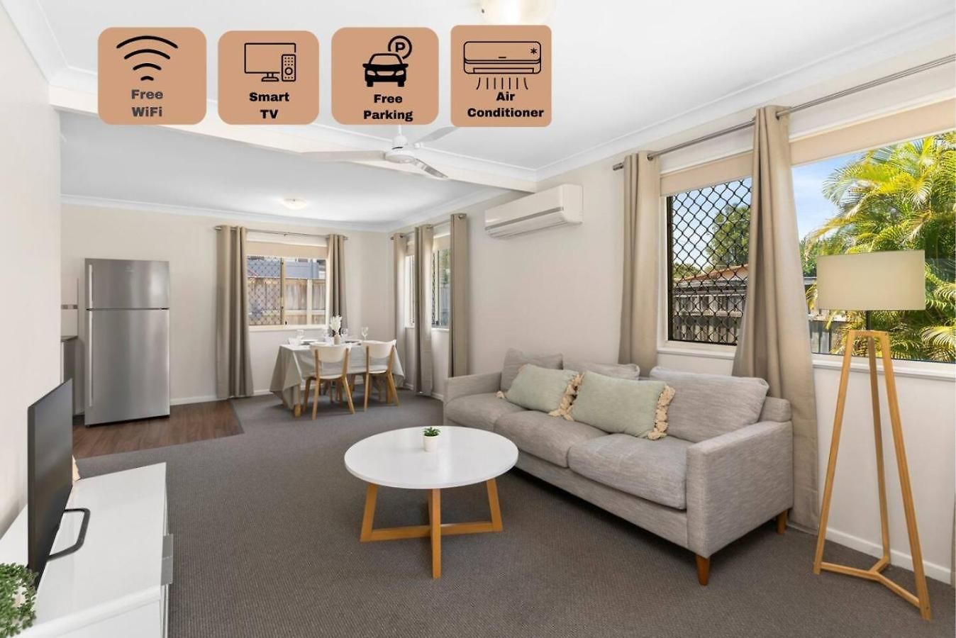 Homely Getaway At Acacia Ridge 2b1b Ac1 * Brisbane