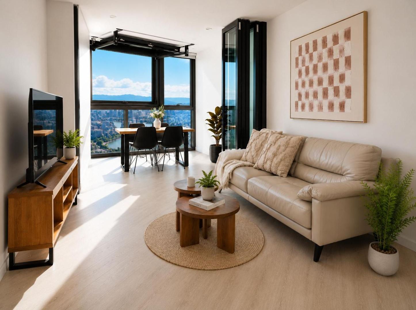 63 Floors Up & A Million-dollar View W/ Carpark Apartment *