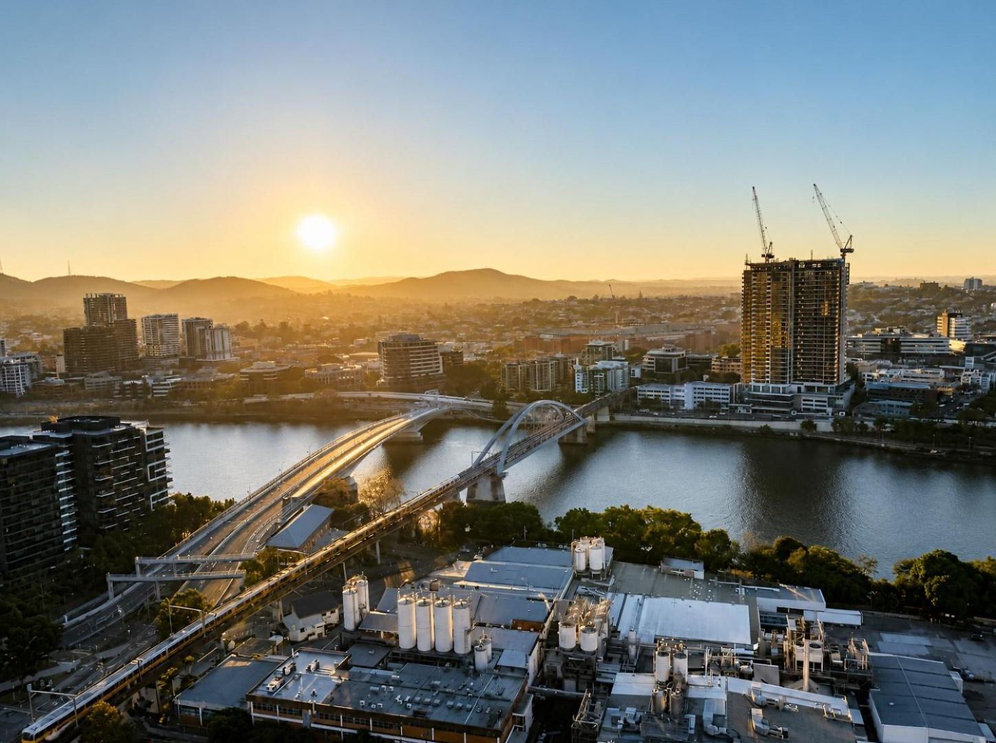 The Sunset Perch Panoramic River Escape Apartment Brisbane