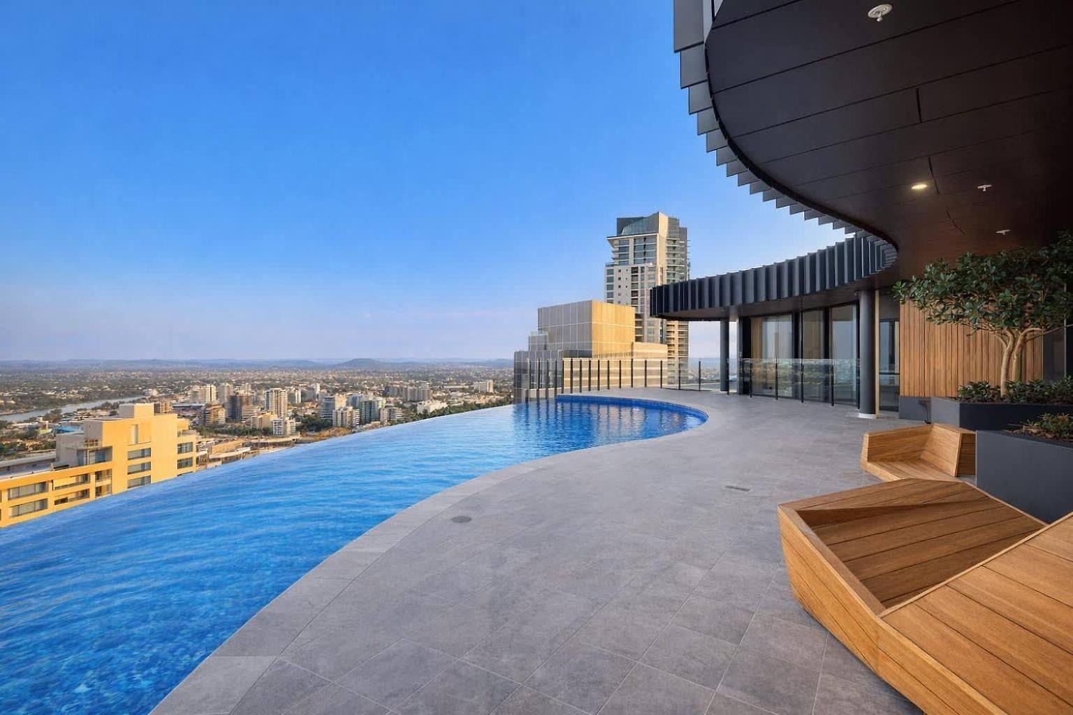 Apartment Sky-high Haven-rooftop Infinity Pool Parking Wifi Brisbane