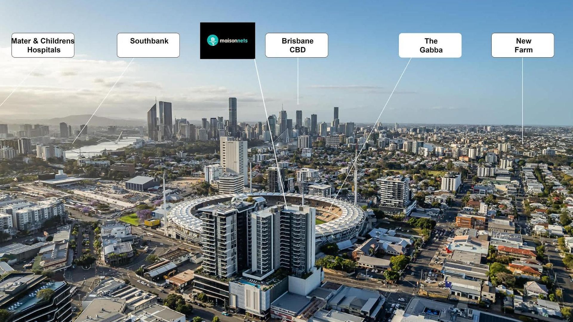 Rooftop Pool 1br At The Gabba With Views