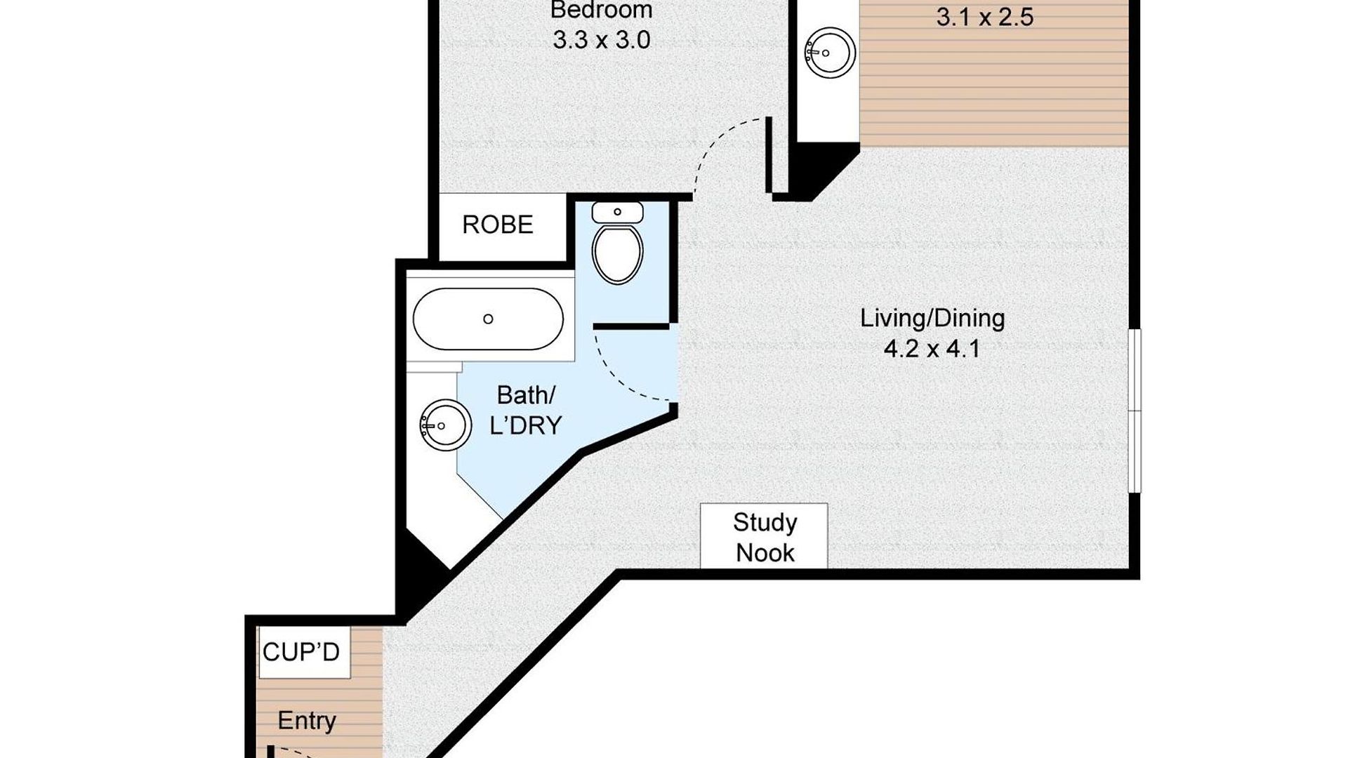 Skyline 1-bed Retreat In *