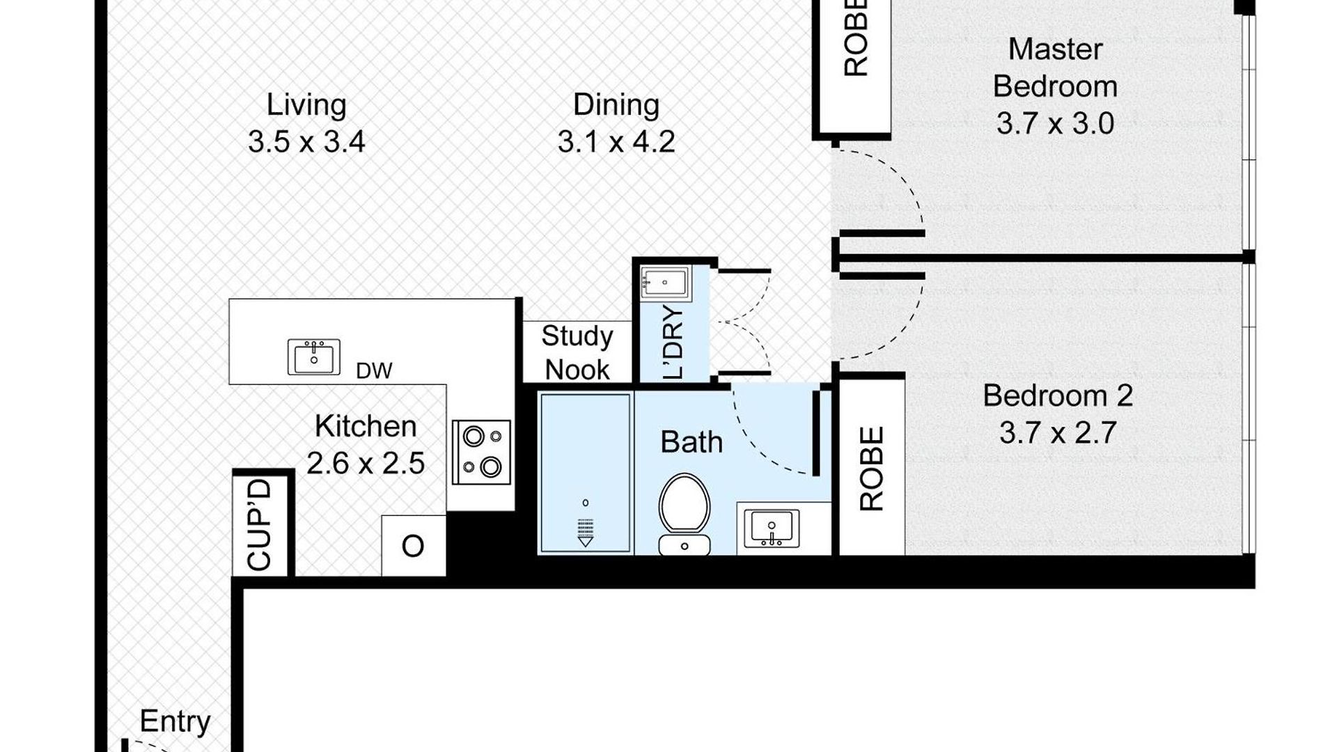 View 2-bed Fortitude Valley Brisbane