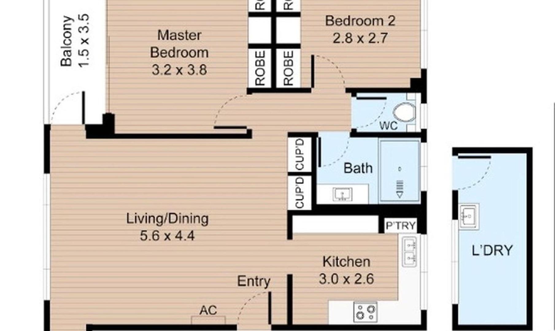 Apartment Balcony 2-bed In Ashgrove
