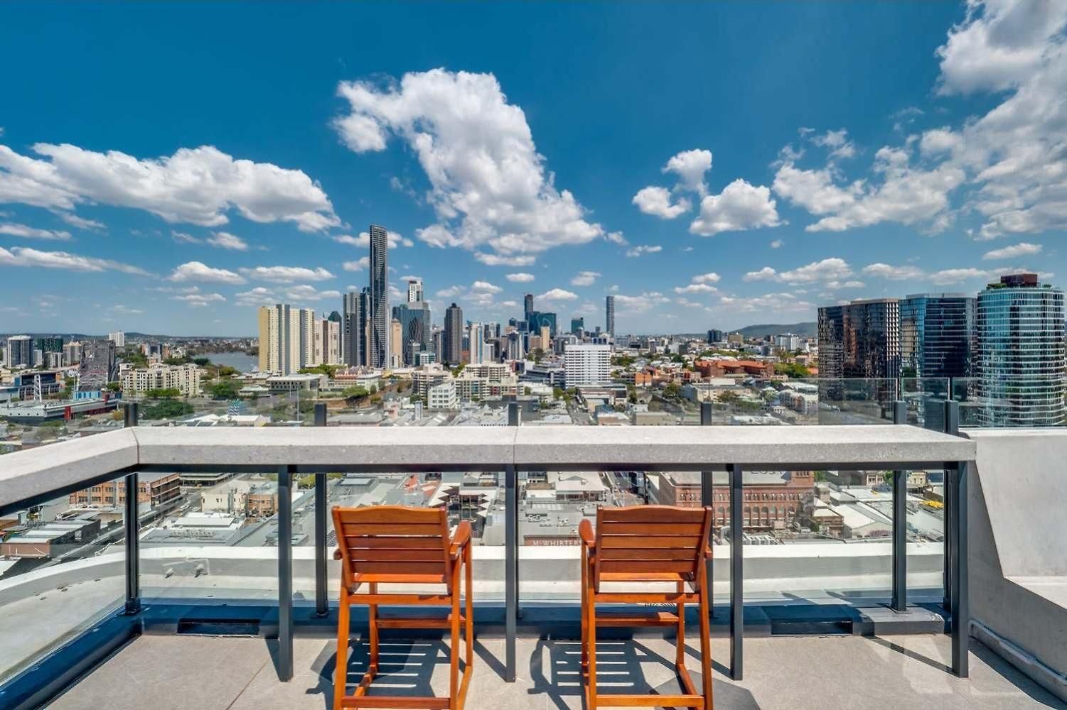 2br Utopia Fortitude Valley -pool-rooftop-king Bed * Brisbane
