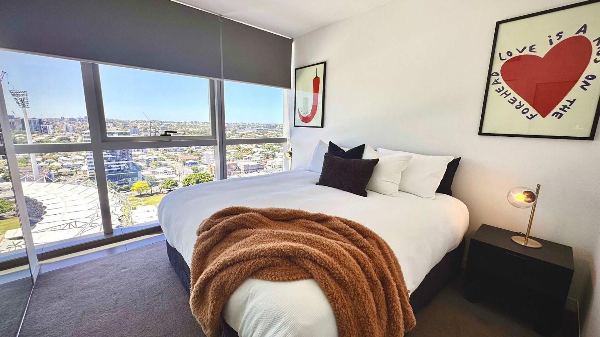 Rooftop Pool 1br At The Gabba With Views *