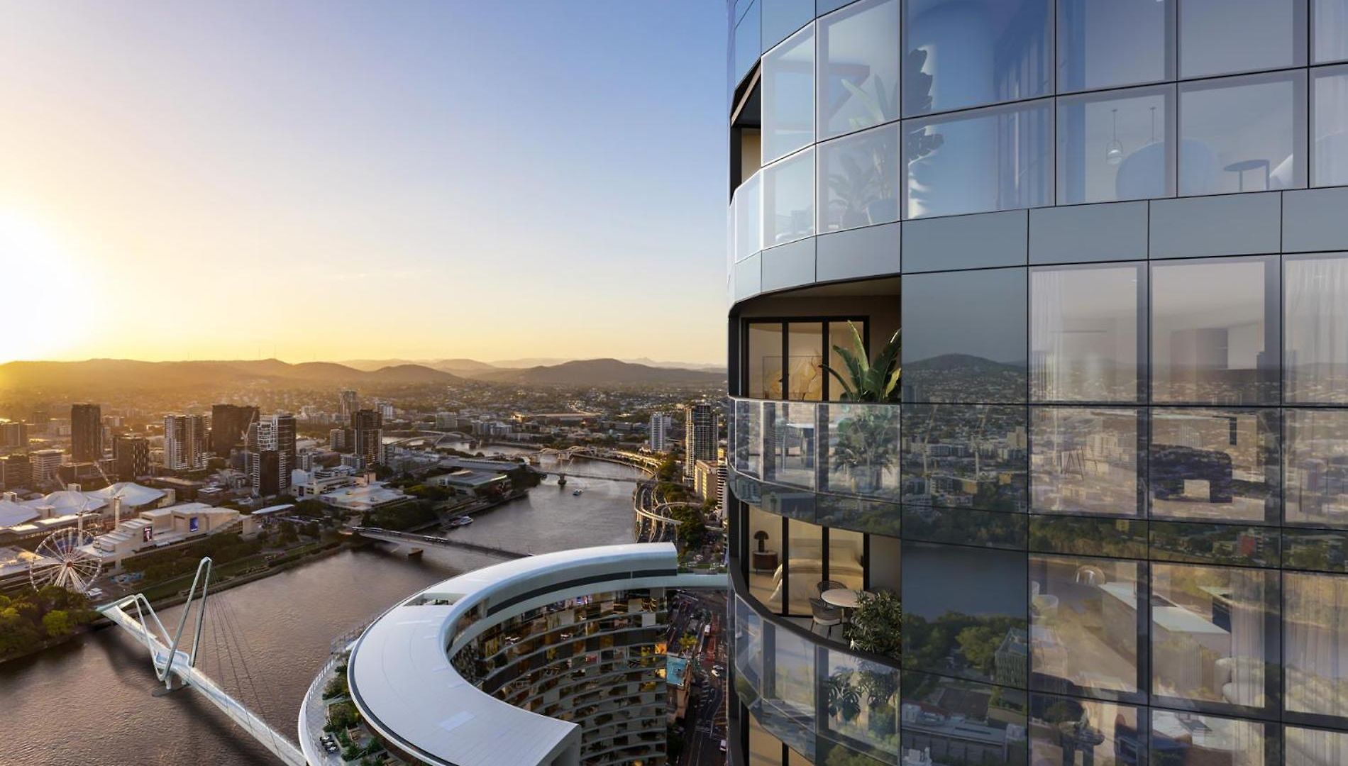 63 Floors Up & A Million-dollar View W/ Carpark Apartment Brisbane