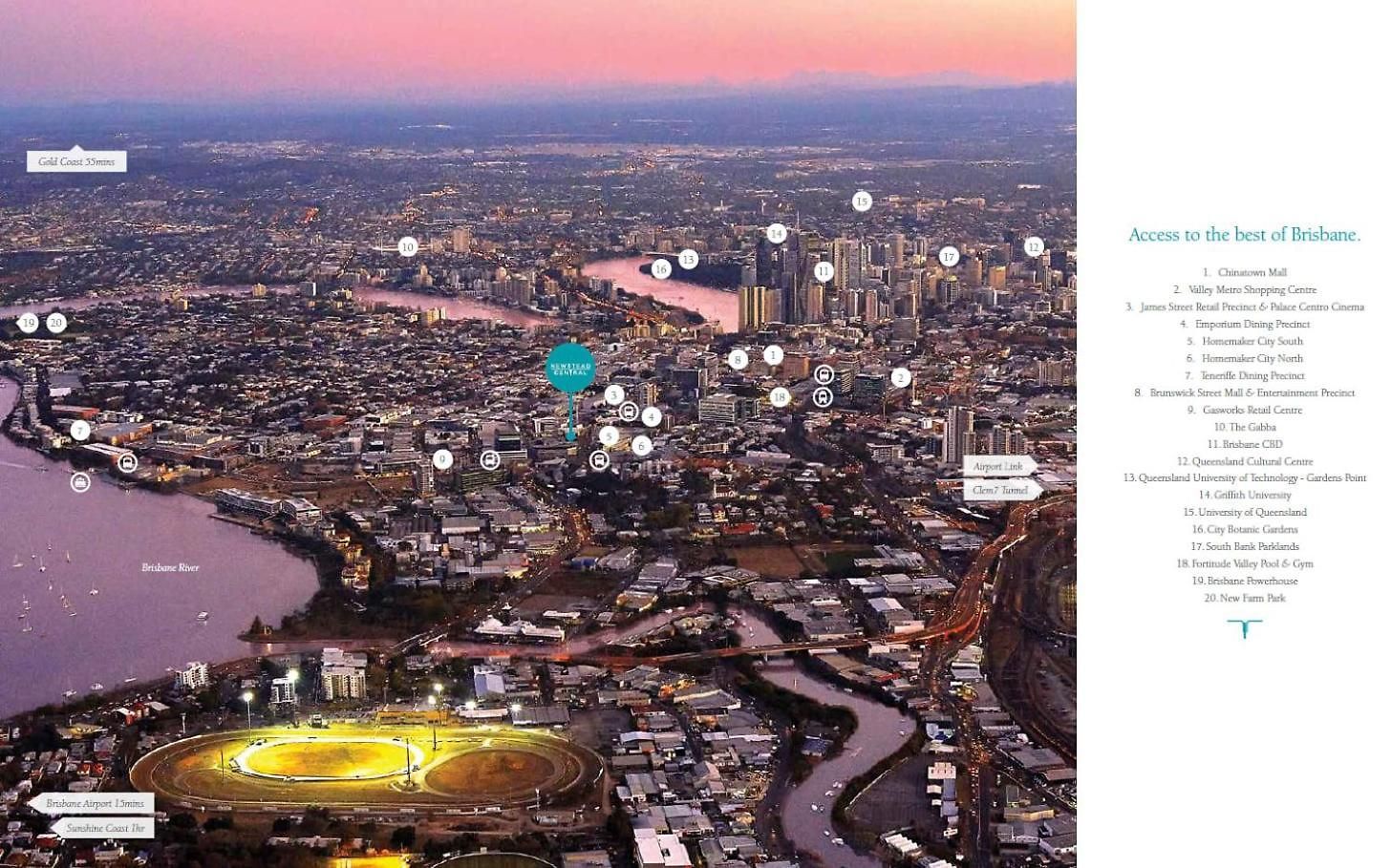 2br Night Life -pool-parking-rooftop-intercom Brisbane