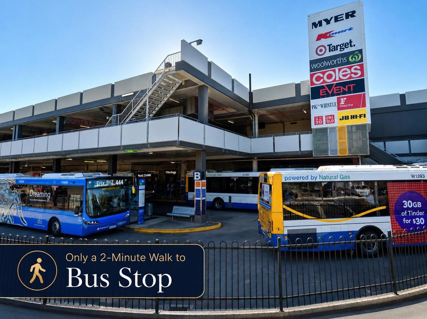 2br 2ba Indooroopilly-walk To Shops & Bus Apartment Brisbane
