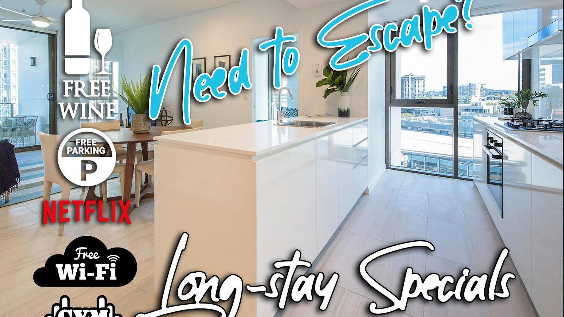 2br Night Life -pool-parking-rooftop-intercom Apartment