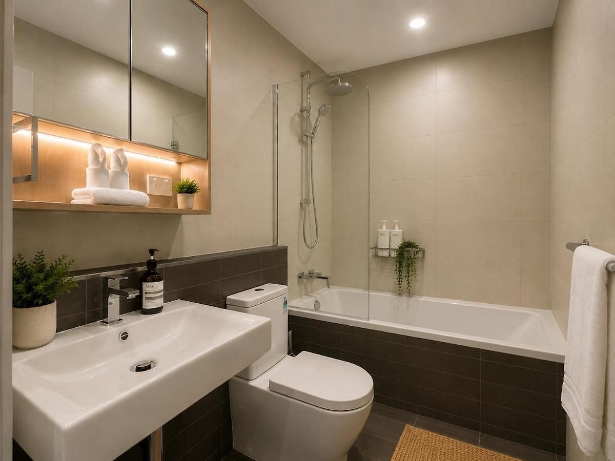 Apartment Two Private Ensuites Modern Brisbane