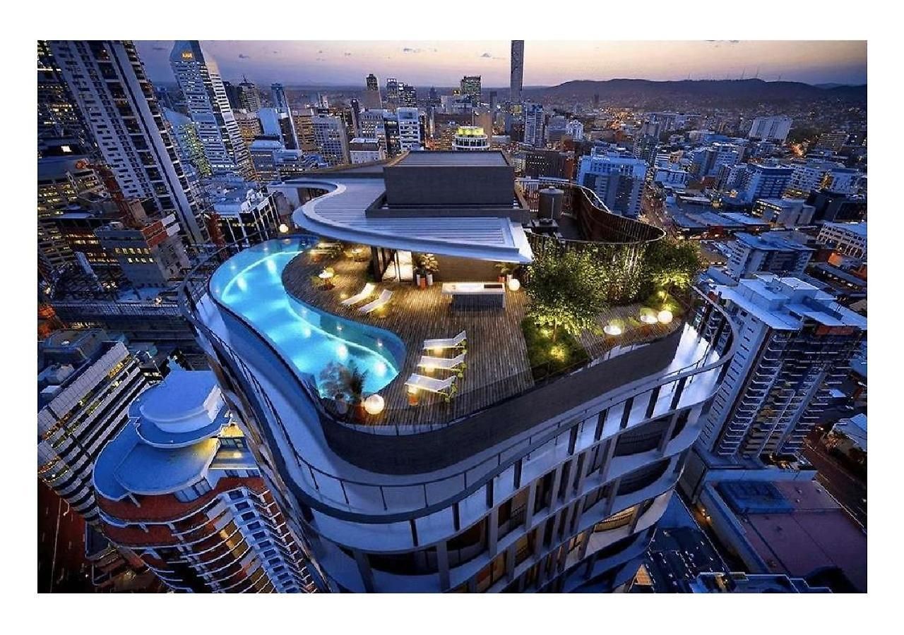 Lux 33th Floor 2br 2bath, Infinity Pool, Gym, Wifi Brisbane