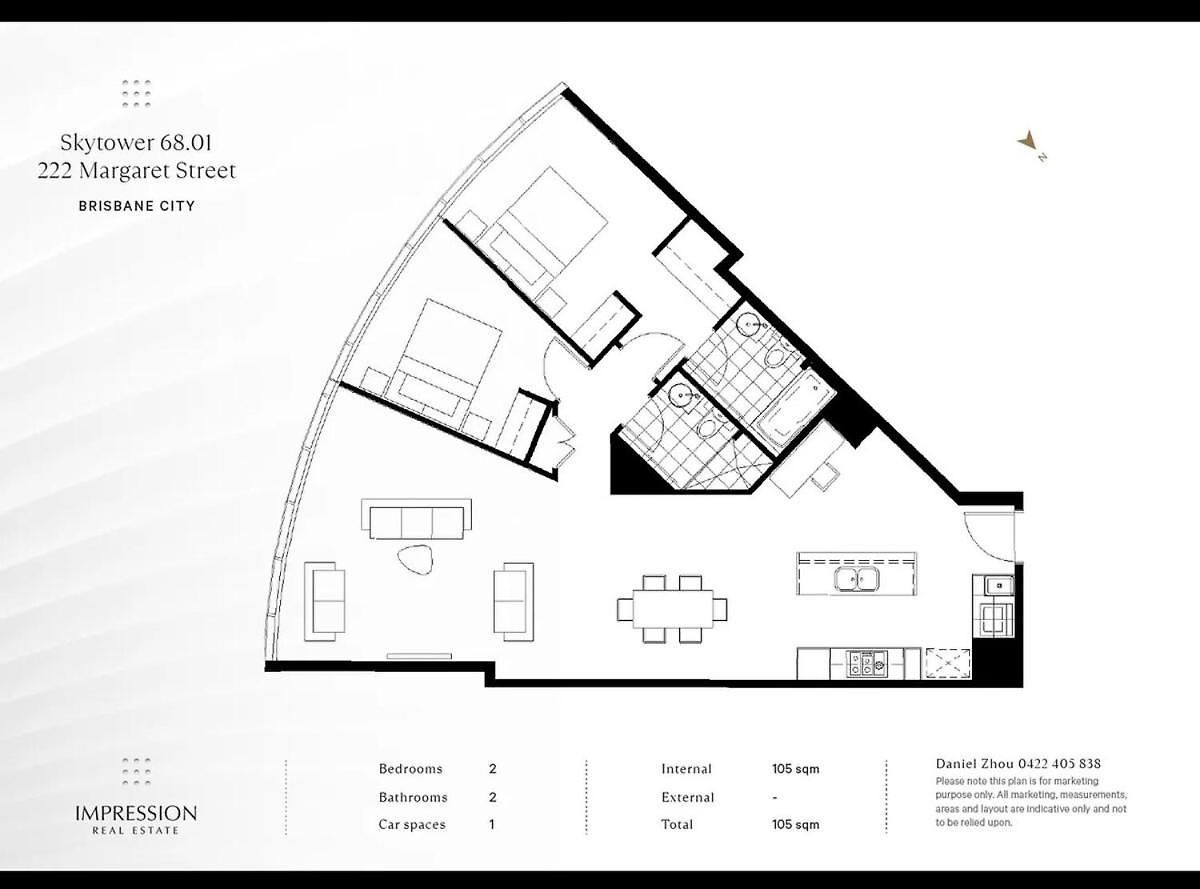 Skytower Level 68&amazing River Views&pet Friendly Apartment *