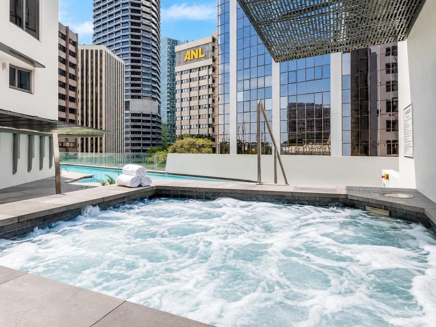 Cityscape At Aurora Tower Brisbane