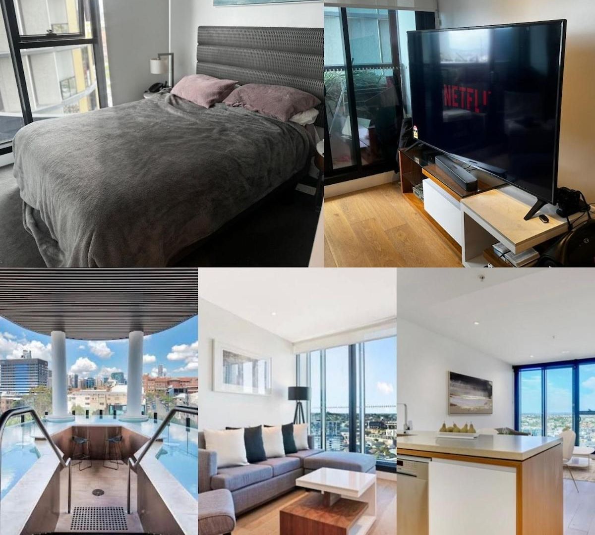 Fully Furnished Luxury Fortitude Valley Apartment *