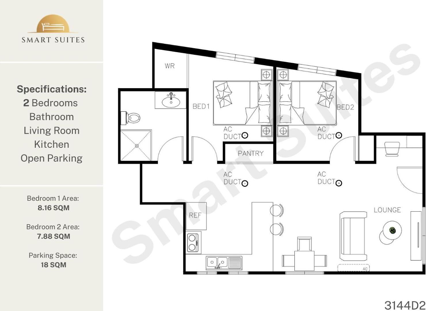 Apartment Smart Self Check-in - Sunnybank Station *