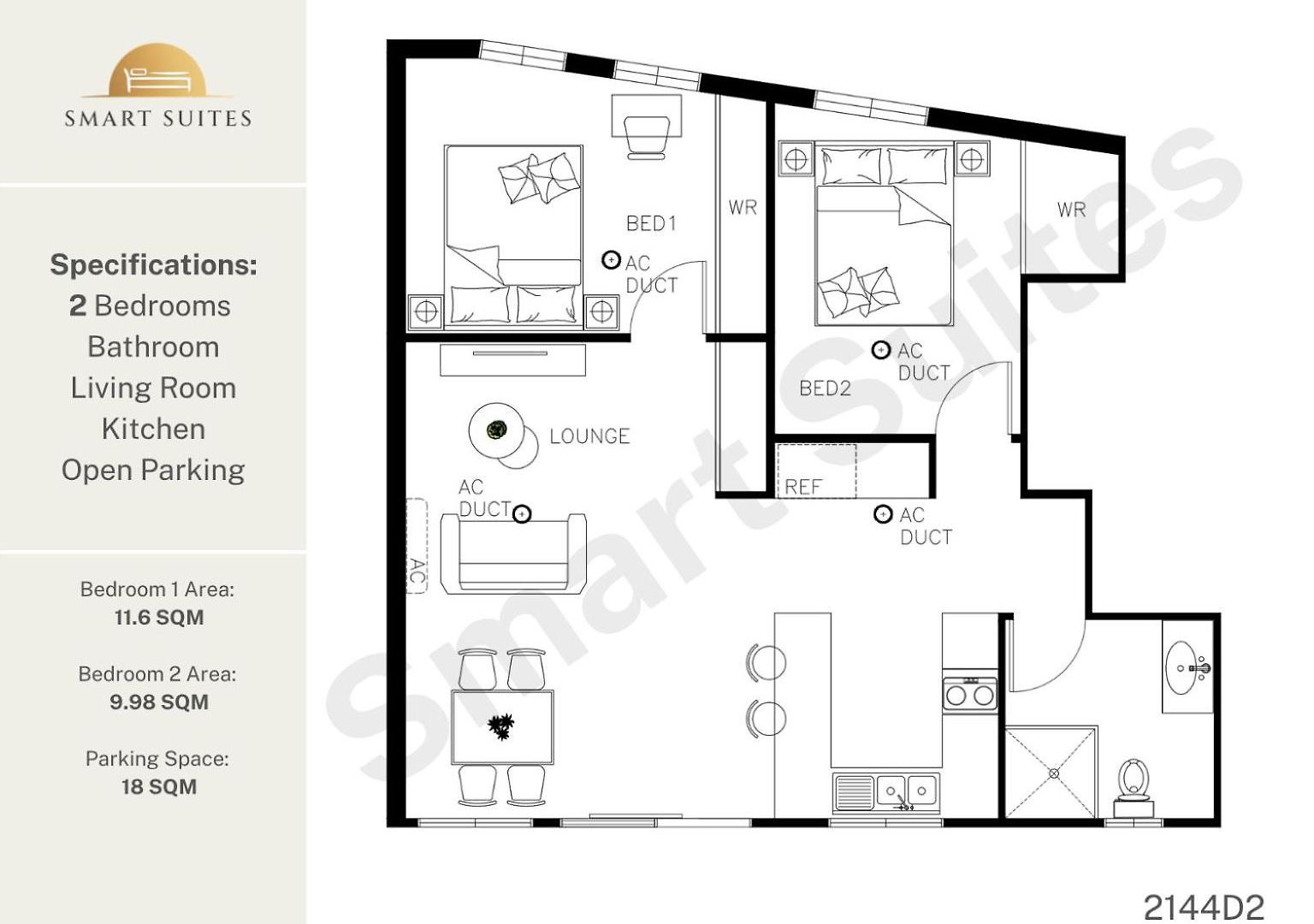 Apartment Smart Self Check-in - Sunnybank Station *