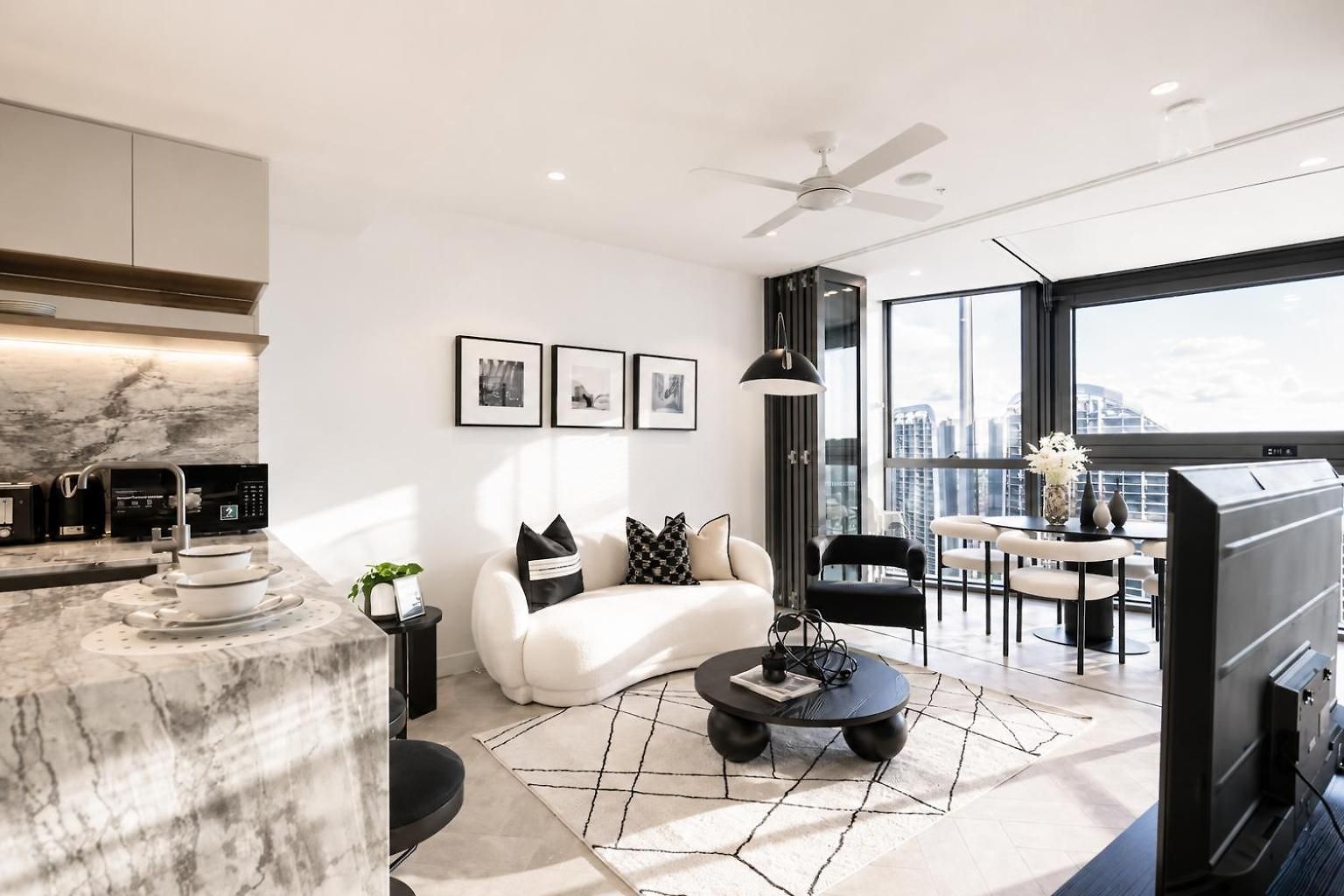 Apartment 1bedroom In Queen's Wharf Lv 62 - Skyline And View *