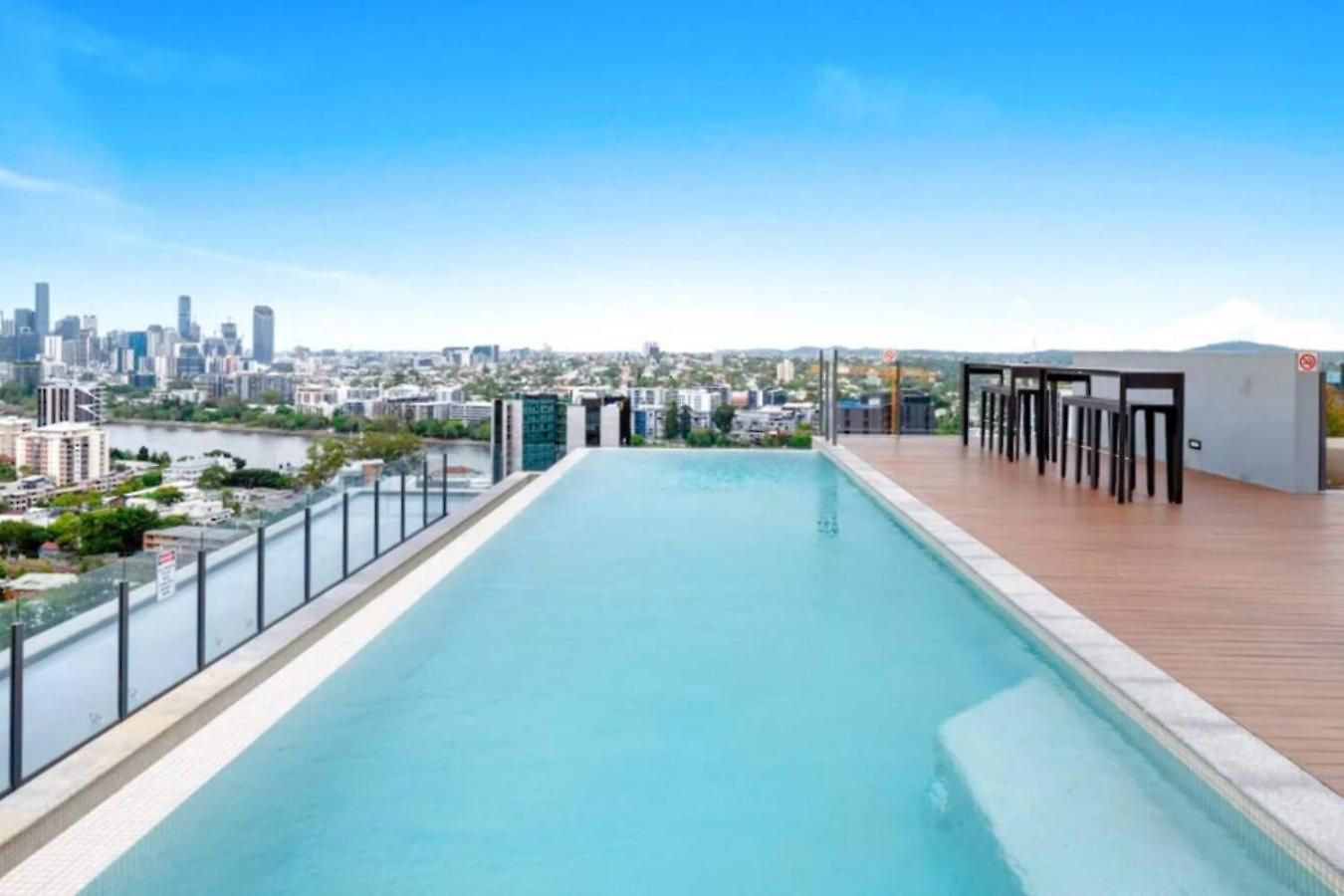 Apartment Amazing Views 2bd 2ba Homey Toowong Abode Pool M29 *