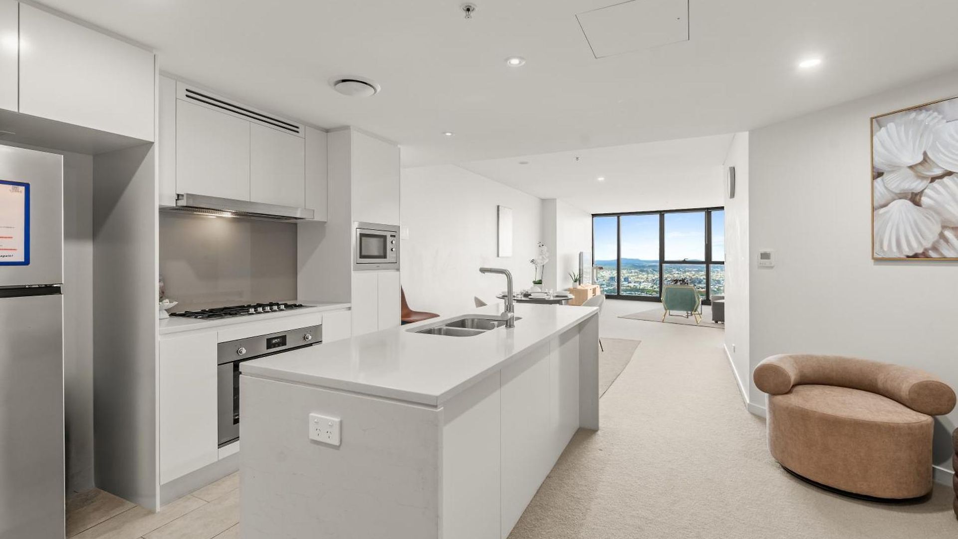 Skyline View High Floor 2br With Sofa Bed And Free Parking * Brisbane