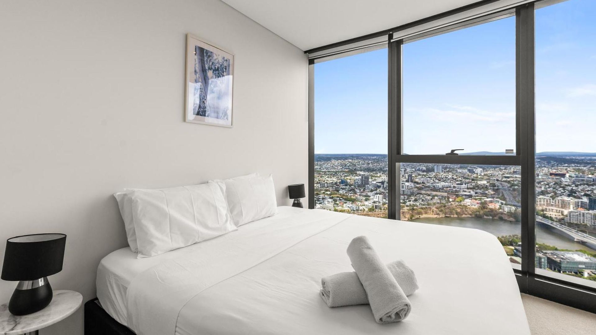Skyline View High Floor 2br With Sofa Bed And Free Parking * Brisbane