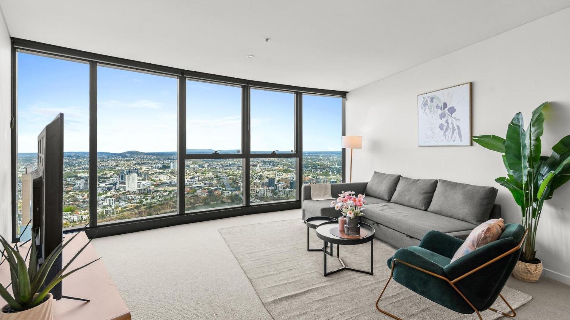 Apartment Skyline View High Floor 2br With Sofa Bed And Free Parking