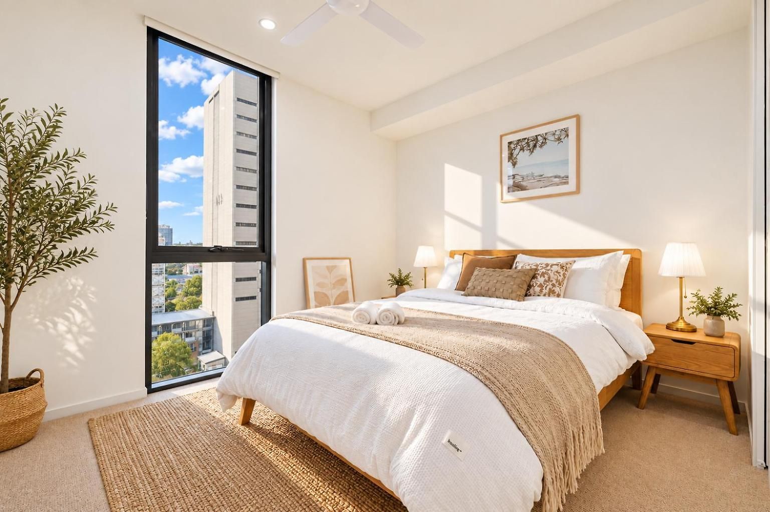 12th Floor Stadium View -2br-free Parking-cbd Brisbane