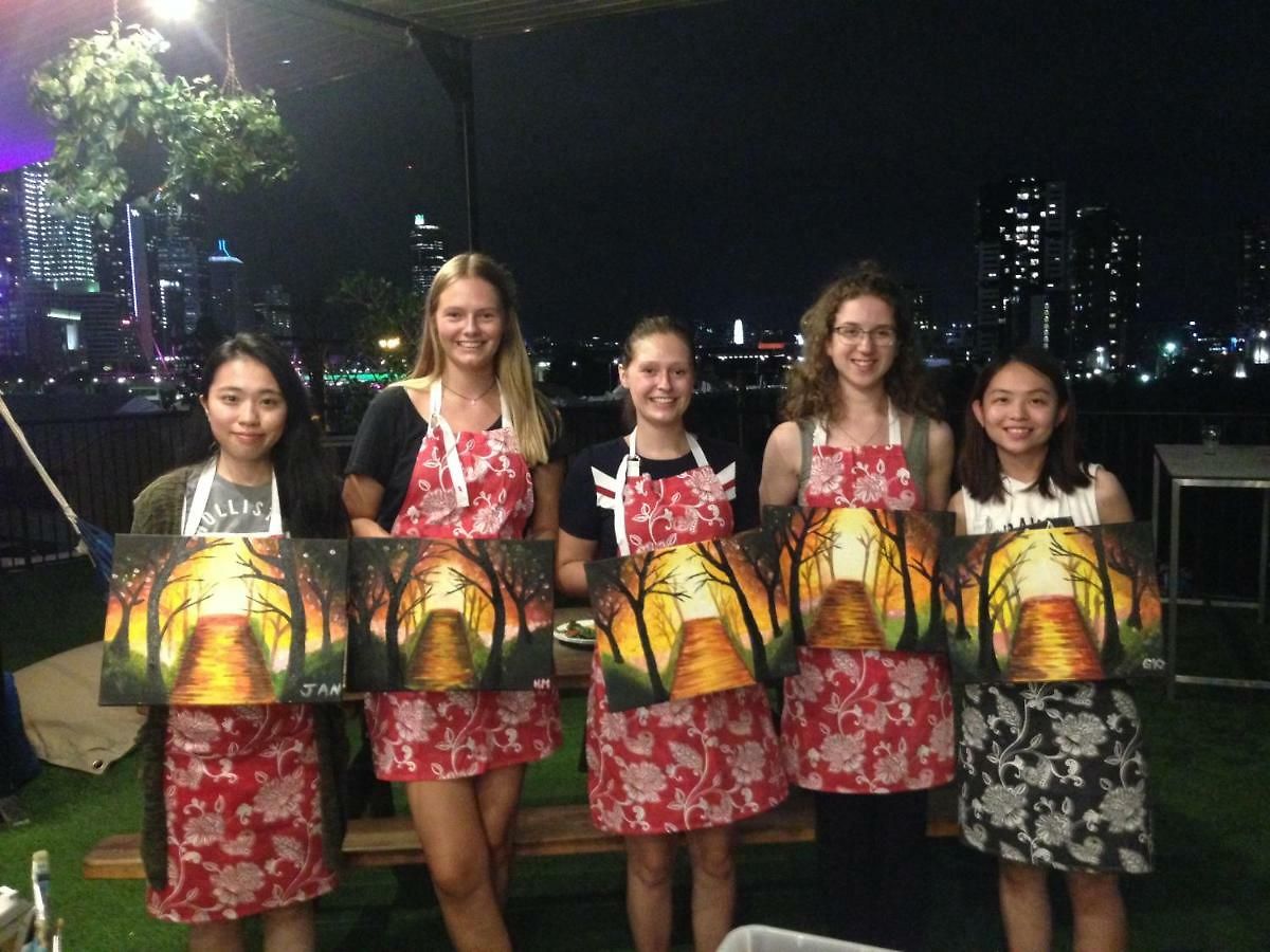 Wesley Taylor Art Paint & Plus Tour Hostel Brisbane