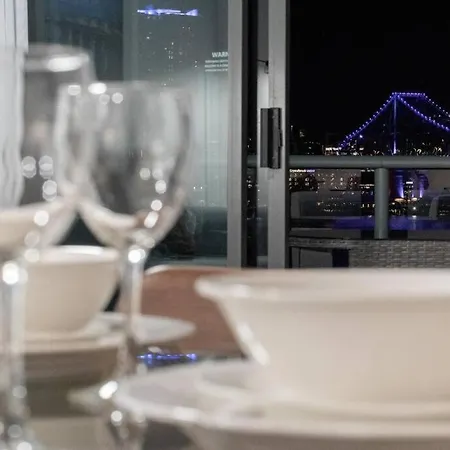 Story Bridge & River View 2b1b W Free Parking! - 84 Apartment Brisbane