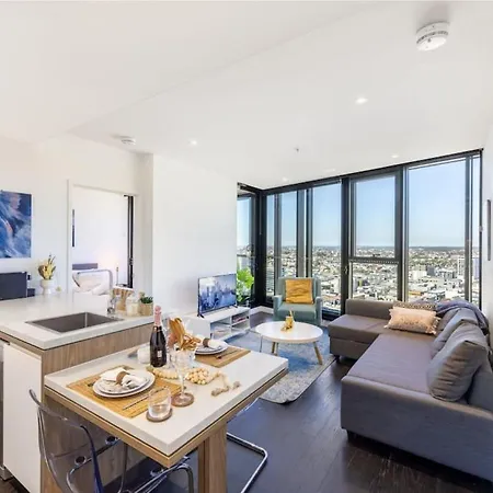 Story Bridge And View Skyhigh Luxe 2 Bed Unit Apartment Brisbane