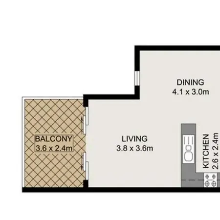 Apartment Hidden In New Farm ~ 1 Bed/1 Bath /1 Car/views! *