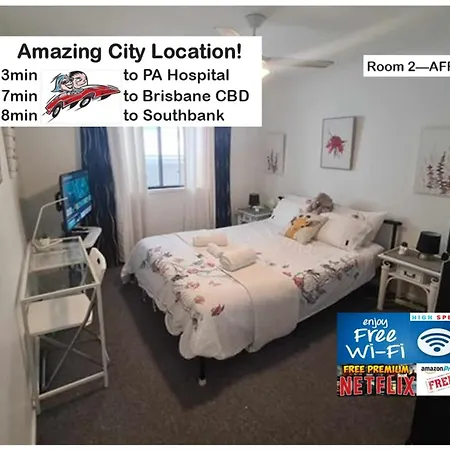 Amazing Location-private In A Share House-2 Available!! Homestay Brisbane