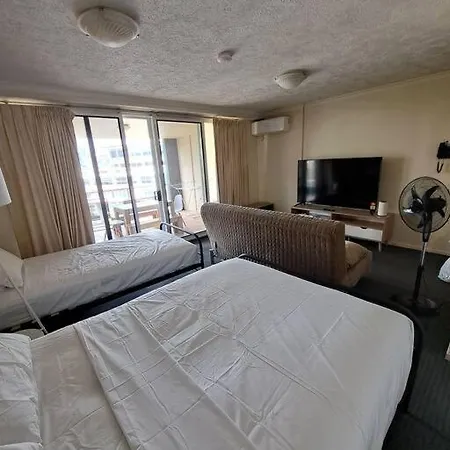 Large Balcony, & Pool Apartment *
