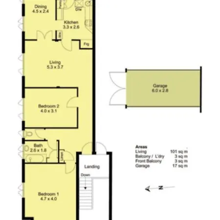 Apartment Art Deco In Ascot! ~ 2 Bed / 1 Bath / 1 Car *