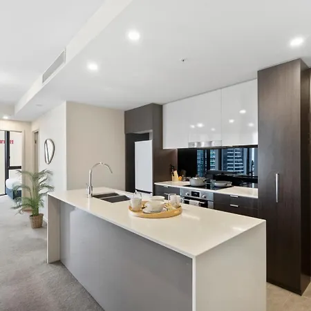 Story Bridge City & River View 2 Bedroom With Car Park Brisbane