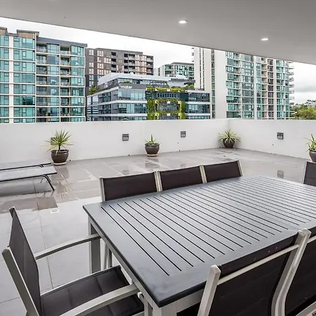 Radiant With Rooftop Entertaining Area Brisbane
