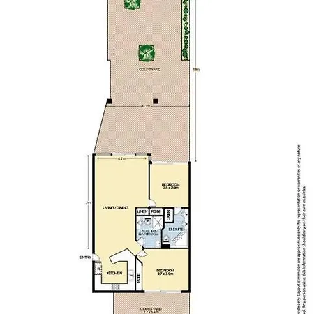 Spacious 2 Bed/2 Bath Garden Aircon Apartment Brisbane