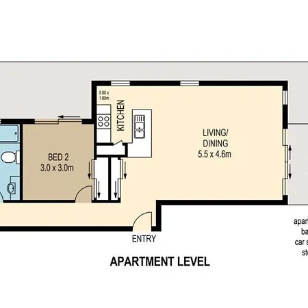 2br For 6ppl W Free Parking South Bne *