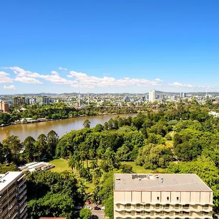 Cbd Luxury With River & Botanic Garden Views From Spacious Balcony Brisbane