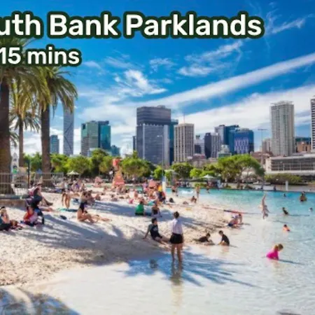 Modern 2b2b Only 10mins To Airport N Southbank Brisbane