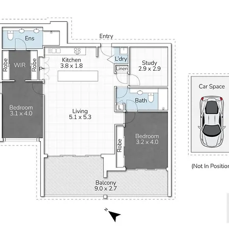 Apartment Lux 39th Floor 3br 2bath, River View, Pool, Gym, Wifi