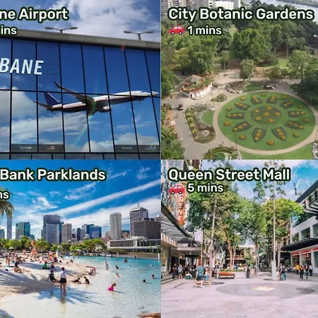 Breathtaking View 4b3b With Parking Pool And Gym At Cbd Brisbane