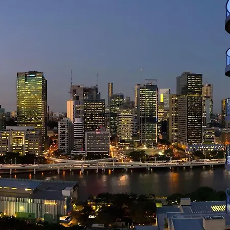 Southbank Exceptional View With Huge Balcony High Lvl Style Apartment Brisbane