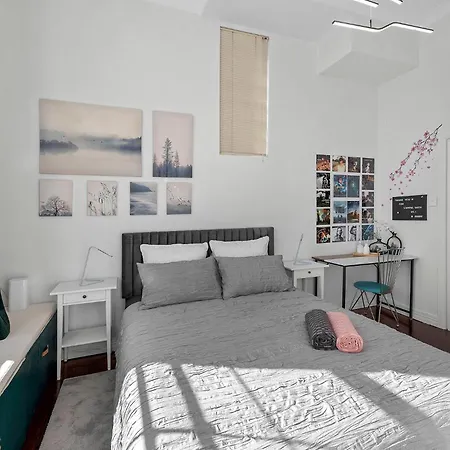 Apartment High Ceiling 1 Bedroom In The *