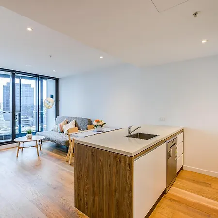 Apartment Skyline Haven, Luxe 2br With Pool & Gym In Fortitude Valley