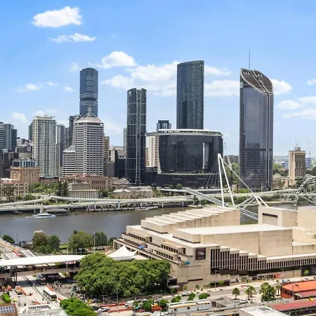 Unbeatable River And Cbd Views Pool 2car And Prime Spot Apartment Brisbane