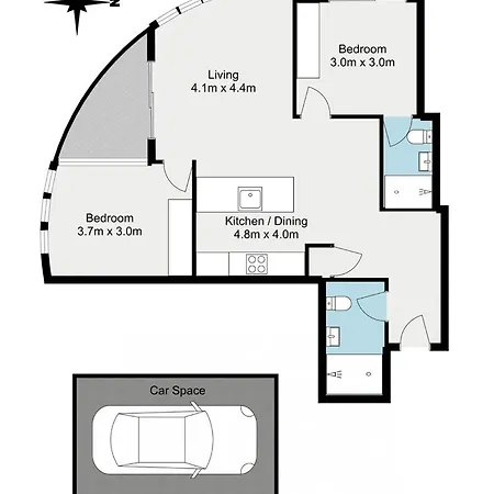 Breathtaking Sunset View Apartment, Location In The Brisbane